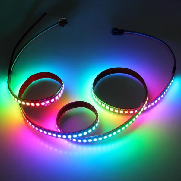 Non-Waterproof 96 Pixel/1m Addressable Pixel Strip for Arduino - 1 Meter Strips - Image 3