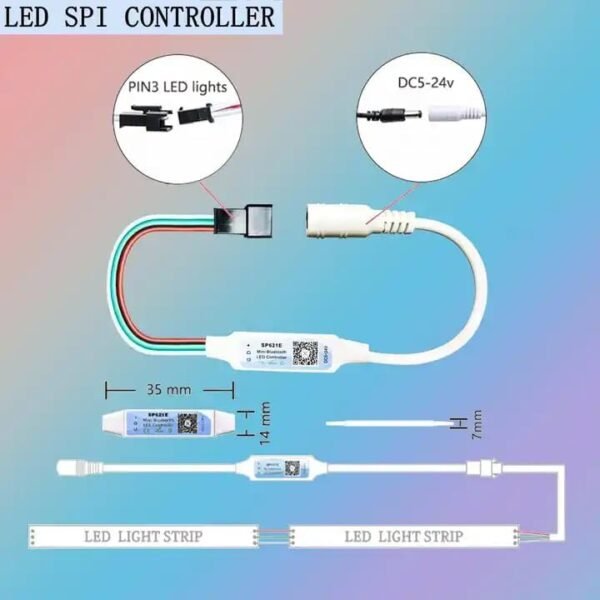 5 Volt  SP621E Bluetooth Controller - Image 2